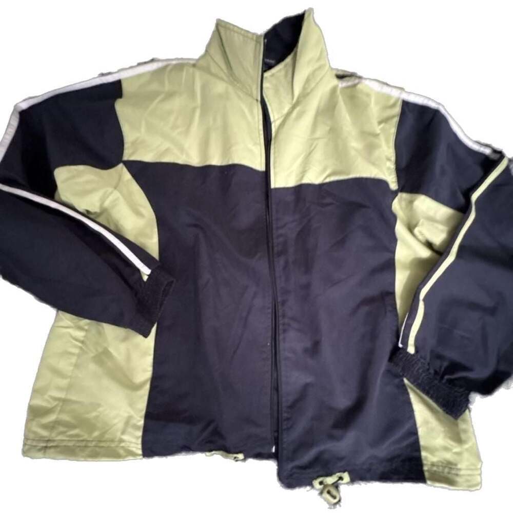 Fingee Colorblock Lightweight Zip-Up Windbreaker Jacket